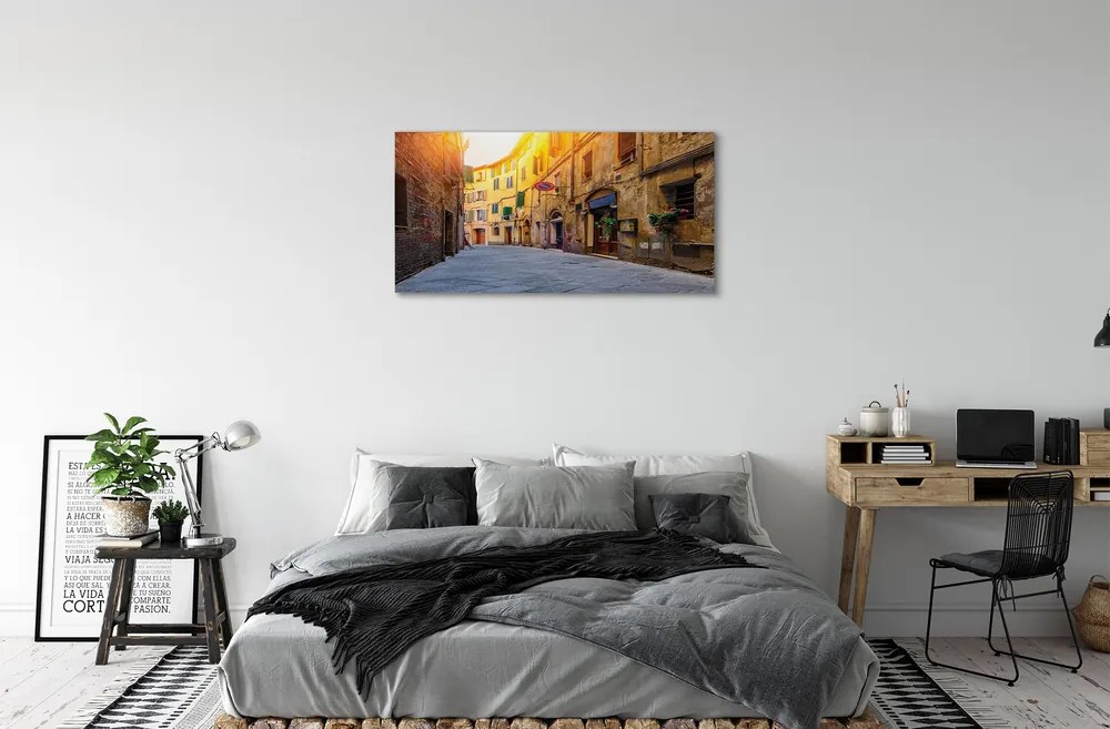 Obraz na plátne Italy Street budovy 120x60 cm