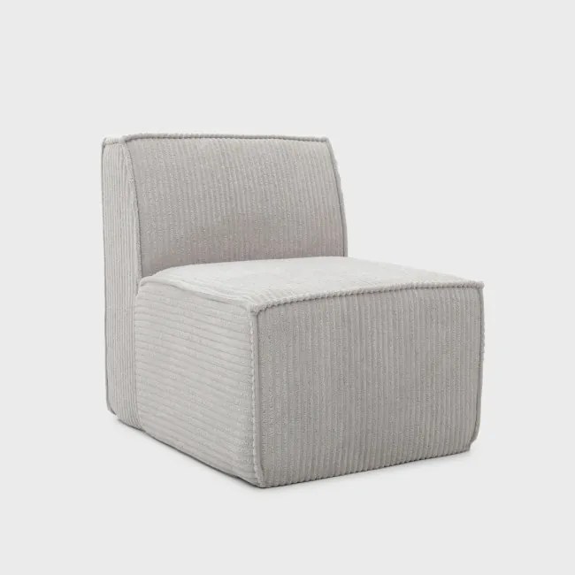 Kreslo LYKKE svetlosivé 746871