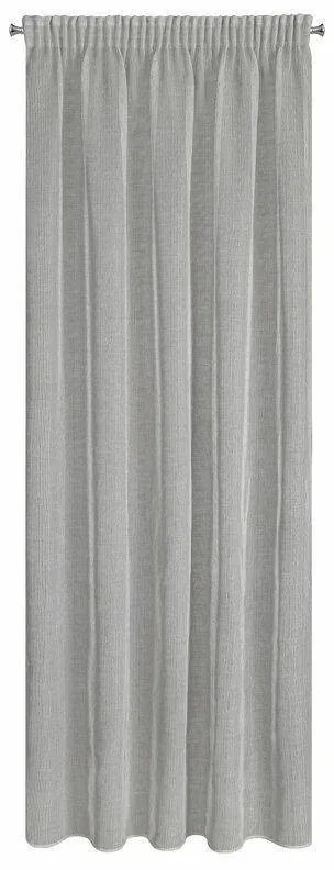 Síťová záclona KIM 140x300 stříbrná