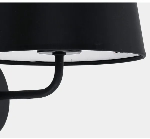 Nástenná lampa MAJA 1xE27/15W/230V šedá