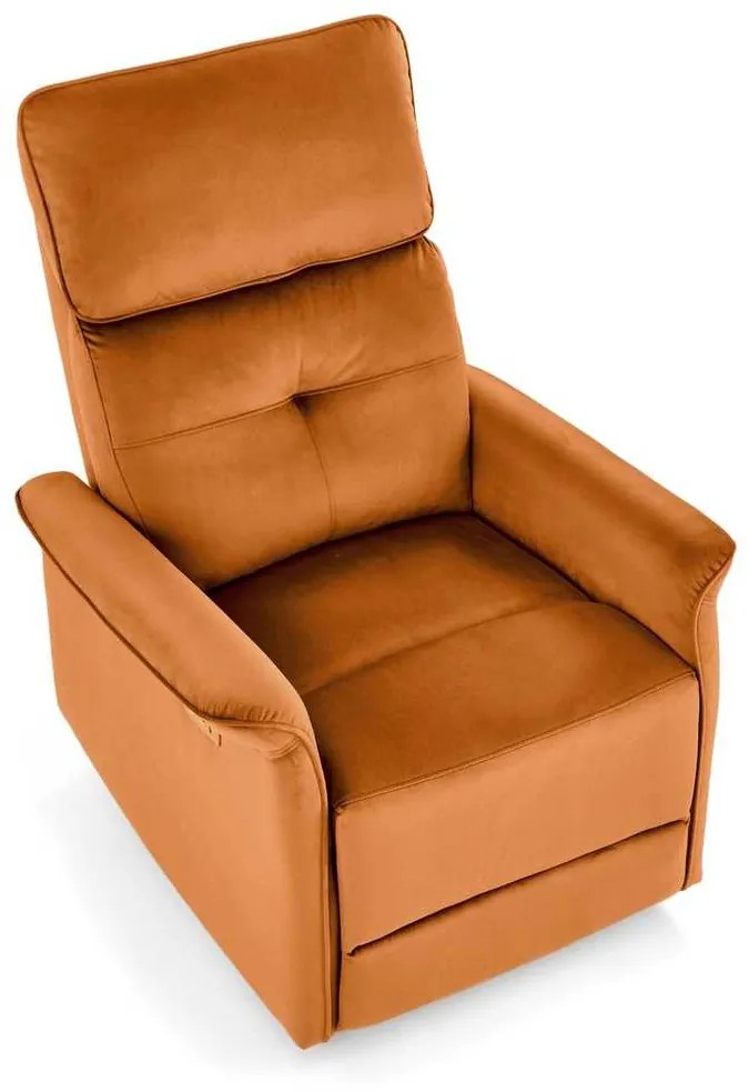 Polohovacie kreslo Semir, oranžová