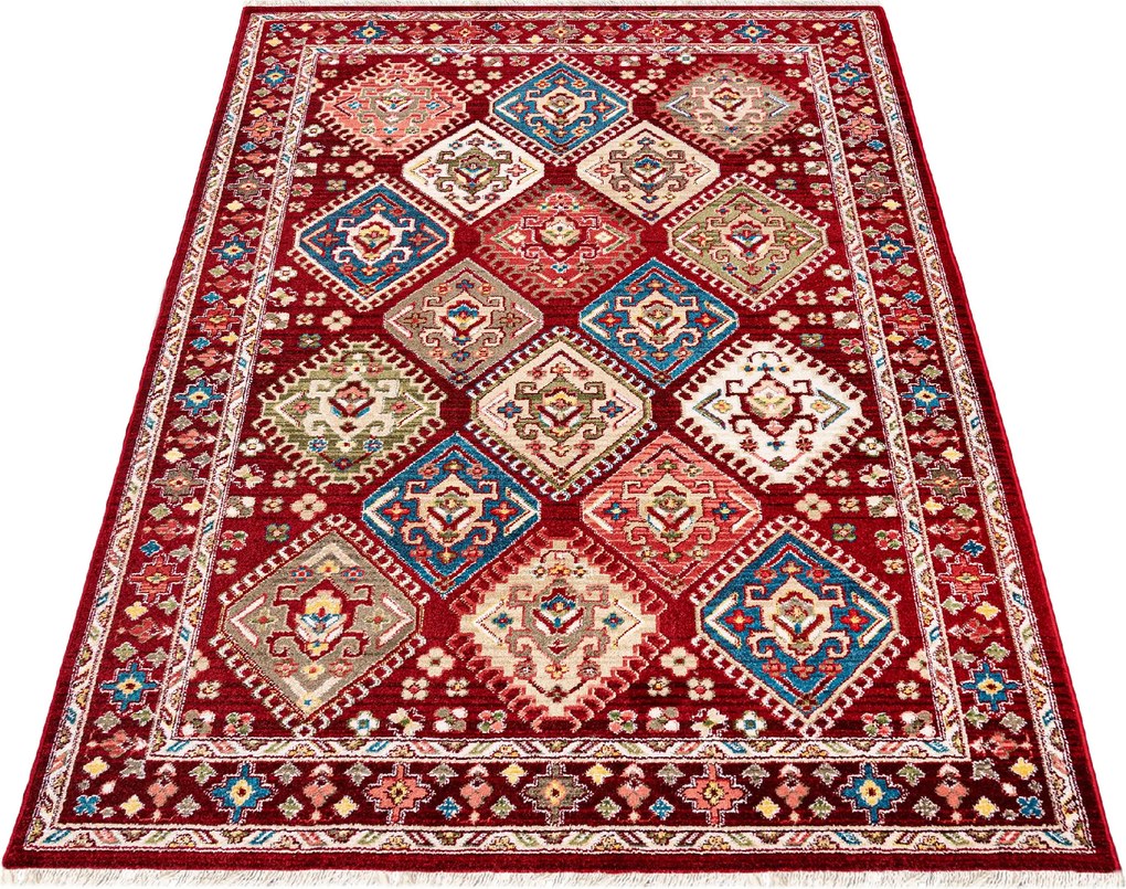 TA Koberec EF59A ČERVENÁ RIVOLI FPH Rozmer: 120x170 cm
