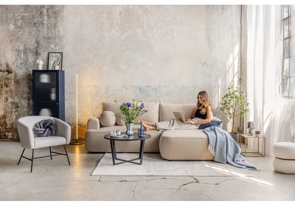 Sivý/krémový koberec 140x200 cm Zen – Universal