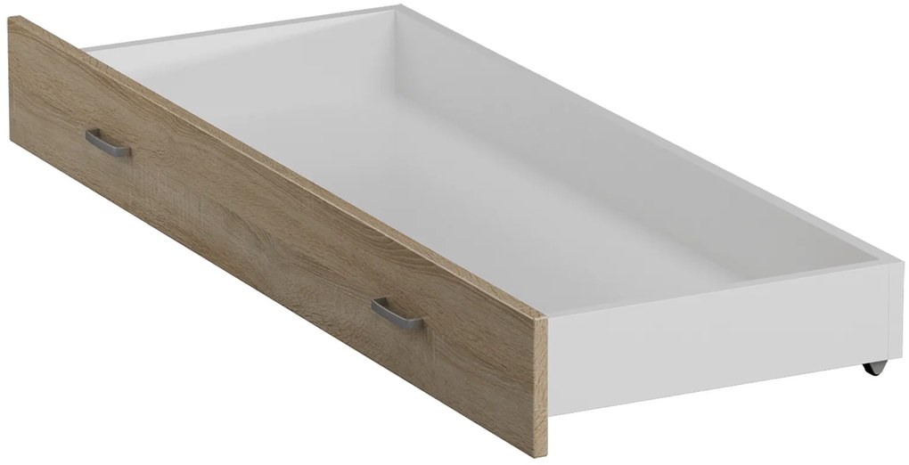 Úložný box pod posteľ IKAROS 200 cm, dub sonoma