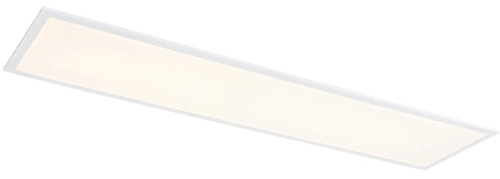 Zástropný LED panel biely obdĺžnikový vrátane LED 3000K - 6500K - Seagal