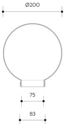 Brilagi - Náhradné tienidlo univerzálne HARBOR E27 pr. 20 cm zlaté