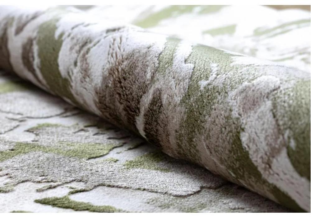 Luxusný kusový koberec akryl Emilia zelený 80x300cm