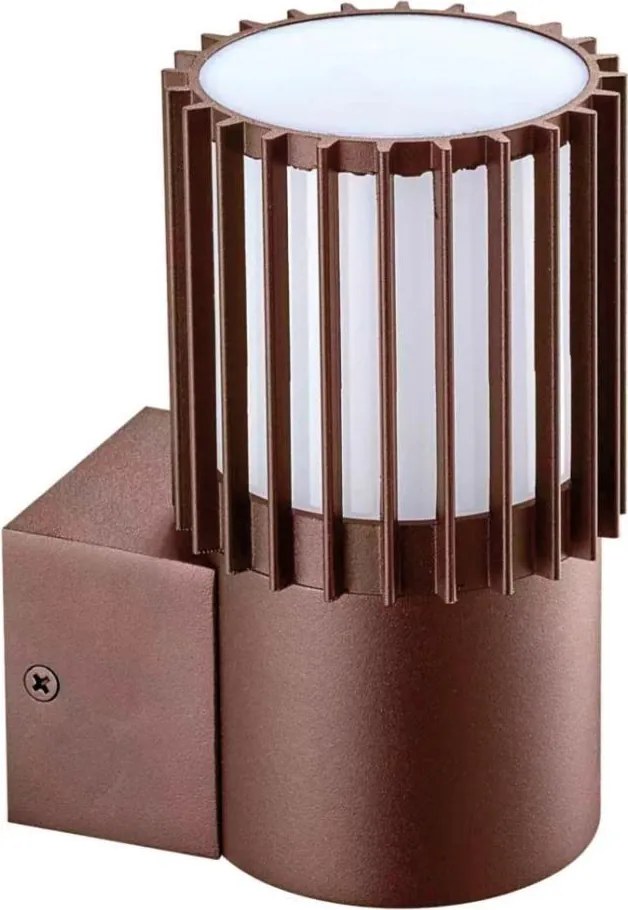 BRILAGI - Vonkajšie nástenné svietidlo ARMOR 1xGU10/35W/230V IP44 hnedá