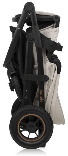 Lionelo - Kombinovaný kočík 3 v 1 AMBER PLUS béžovo-piesočný