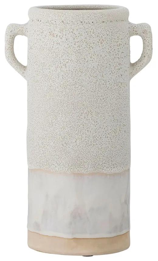 Bloomingville Váza Tarin biela, keramika