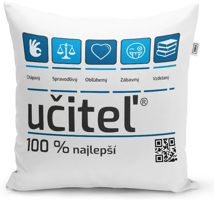 Sablio Vankúš Učiteľ: 40x40 cm