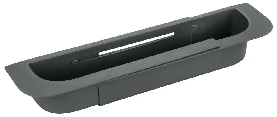 Sivý plastový teleskopický odkvapkávač do drezu 49,5x8,5 cm Fino – Wenko