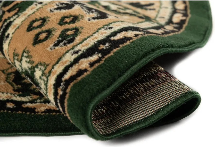 TA Koberec E951A ZELENÝ ATLAS PP KOLESO Rozmer: 140x140 cm