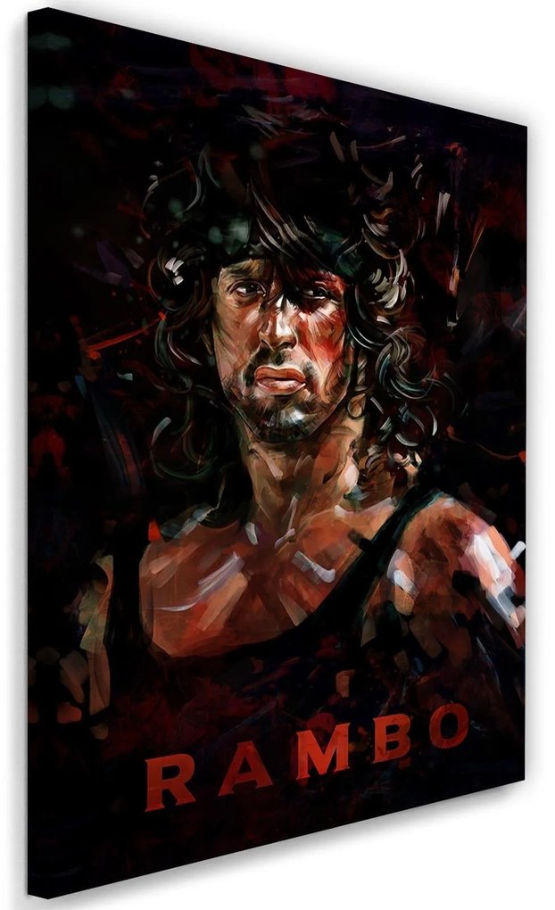 Gario Obraz na plátne Rambo, Sylvester Stallone - Dmitry Belov Rozmery: 60 x 90 cm