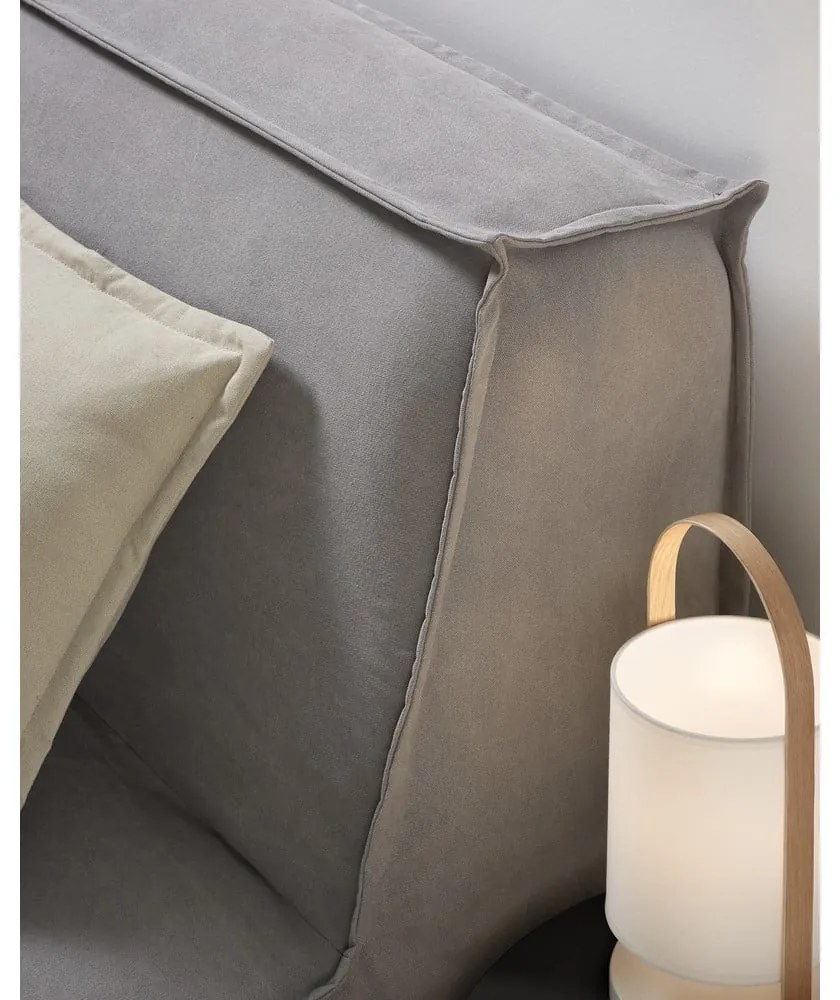Biela stolová lampa Kave Home Zayla