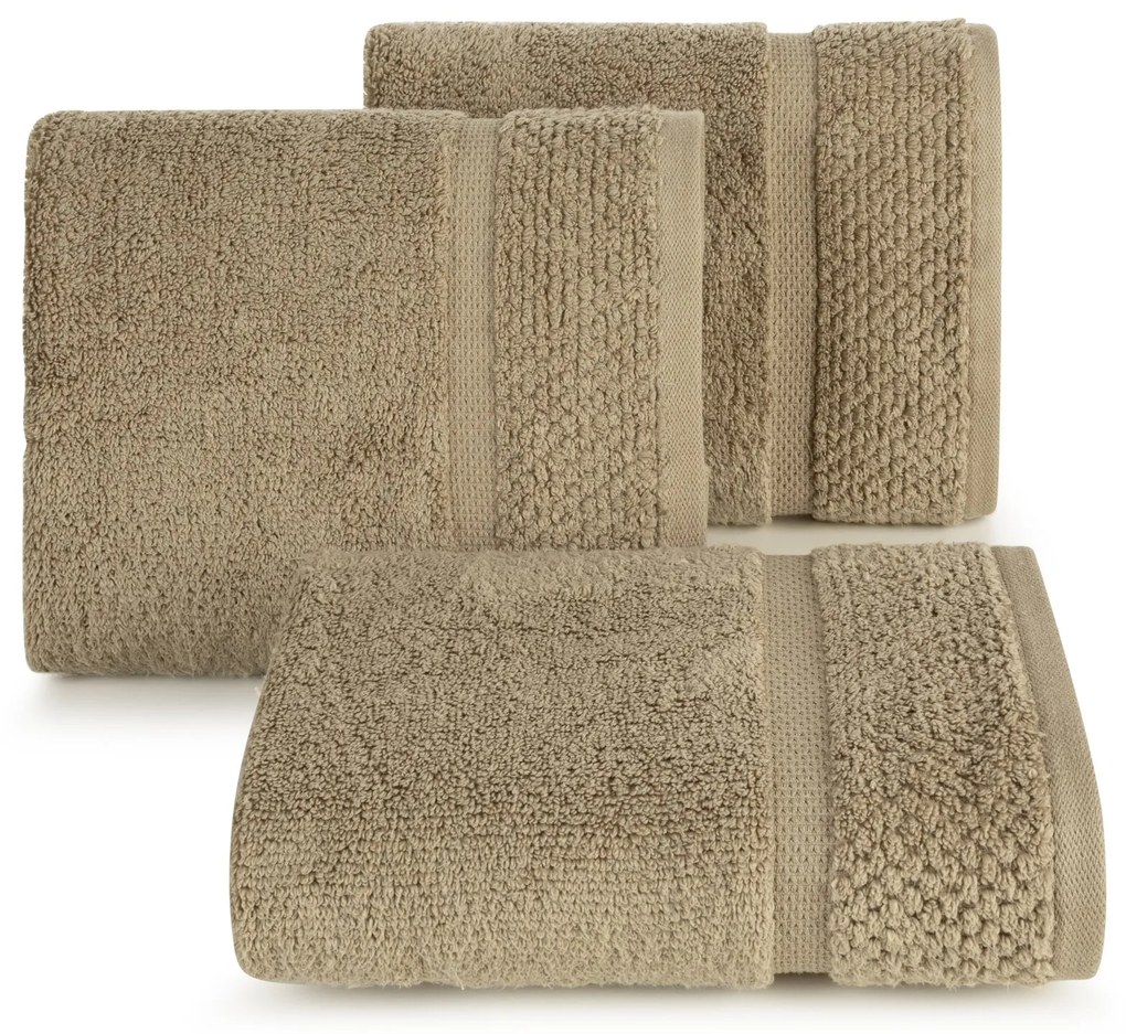 BAVLNENÝ UTERÁK VILIA 50X90 CM BÉŽOVÁ