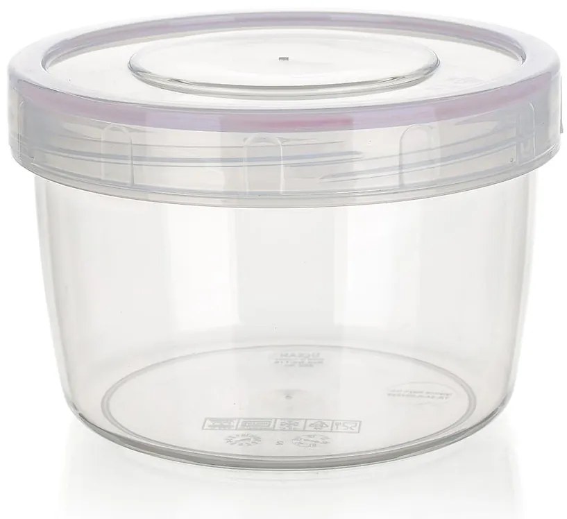 Hermetická Dóza Lara 9cm 250ml Ružová 55075051
