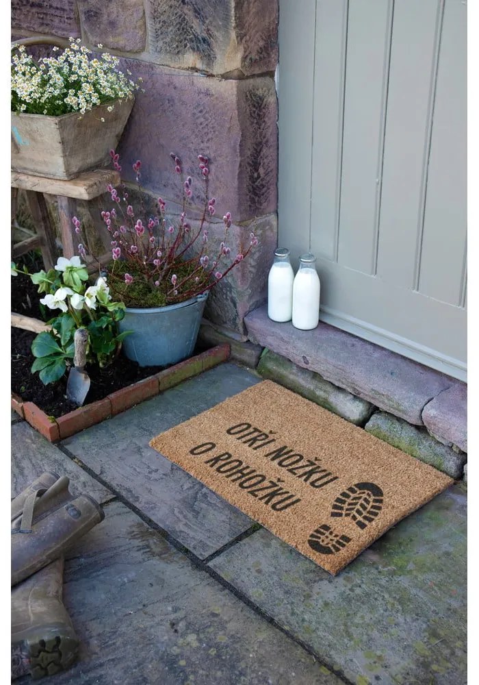 Rohožka z kokosového vlákna 40x60 cm Boots – Artsy Doormats