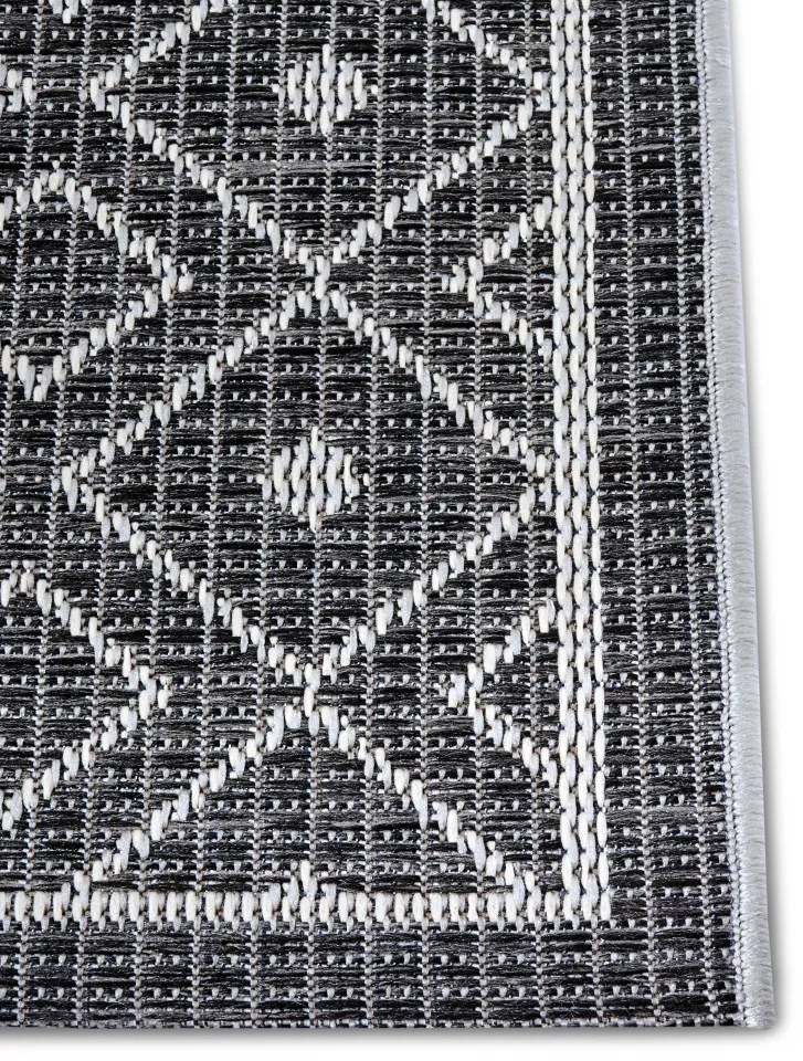 Hanse Home, Kusový koberec Clyde 105908 Lahal Grey Beige – na von aj na doma, 63x120, šedá, chodba / predsieň