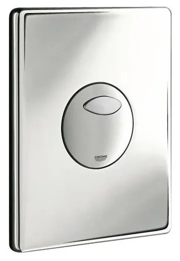 GROHE 38862000 - splachovacie tlačidlo SKATE 156 × 197 mm lesklý chróm