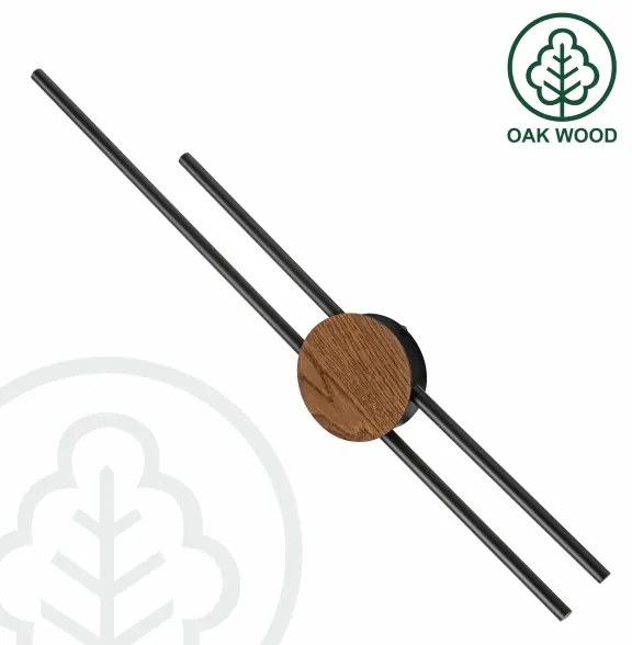 Brilagi - LED Nástenné svietidlo WOODY COLLINE LED/15W/230V 80 cm dub čerešňa