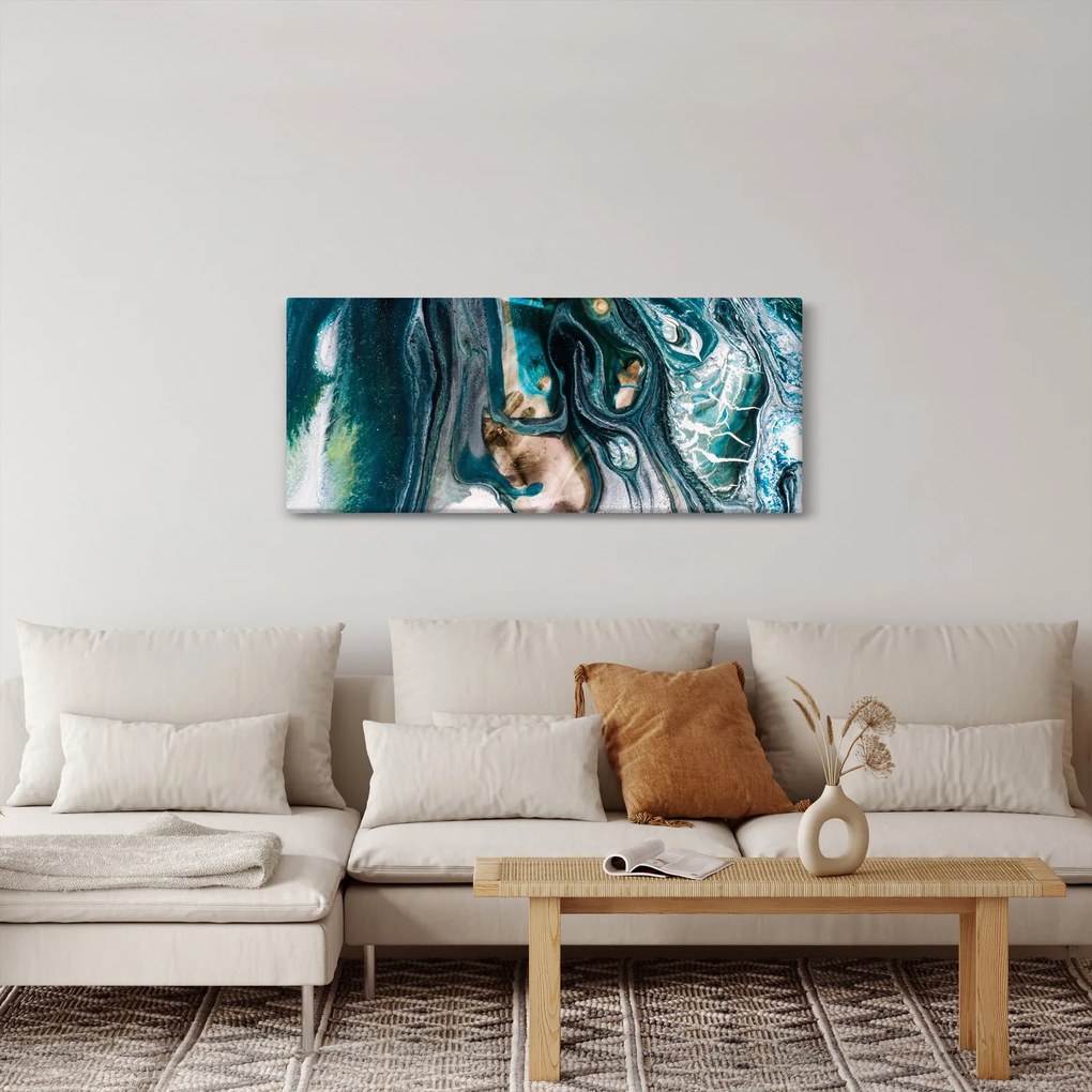Obraz abstrakcie (120x50 cm)