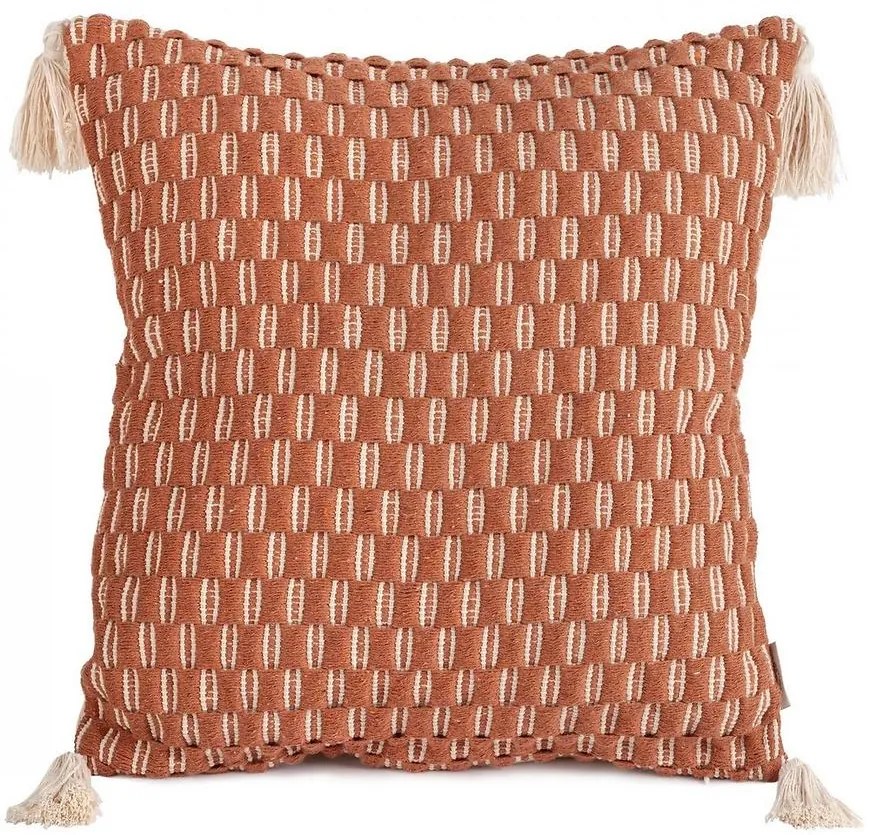Obliečka na vankúš Tc/Maroko/Po/5a 45x45 tehlová 405701