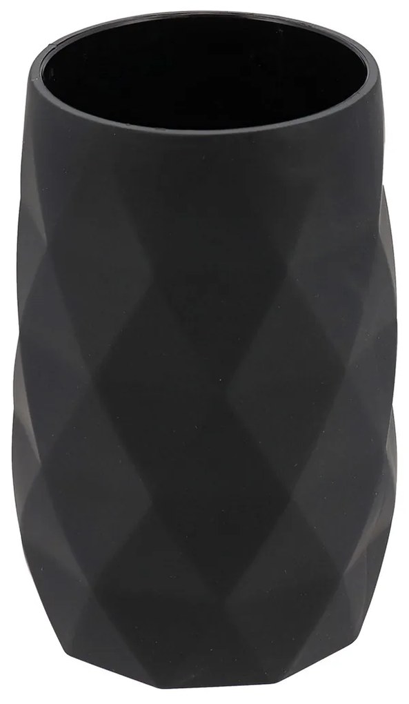 Kúpeľňový pohár Lorantos, čierna, 250 ml
