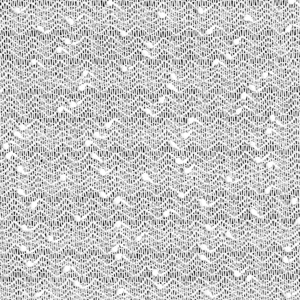 ZÁVES NA PÁSKE OFELIA 135X270 CM BIELA
