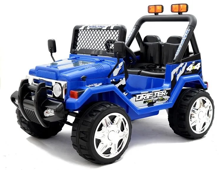 LEAN TOYS ELEKTRICKÉ AUTÍČKO JEEP S618 - MODRÉ - 2021 - 2x45W - 12V7Ah