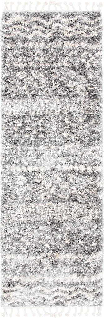 TA Koberec FA60A TMAVOSIVÁ AZTÉCKA EJF Rozmer: 70x300 cm