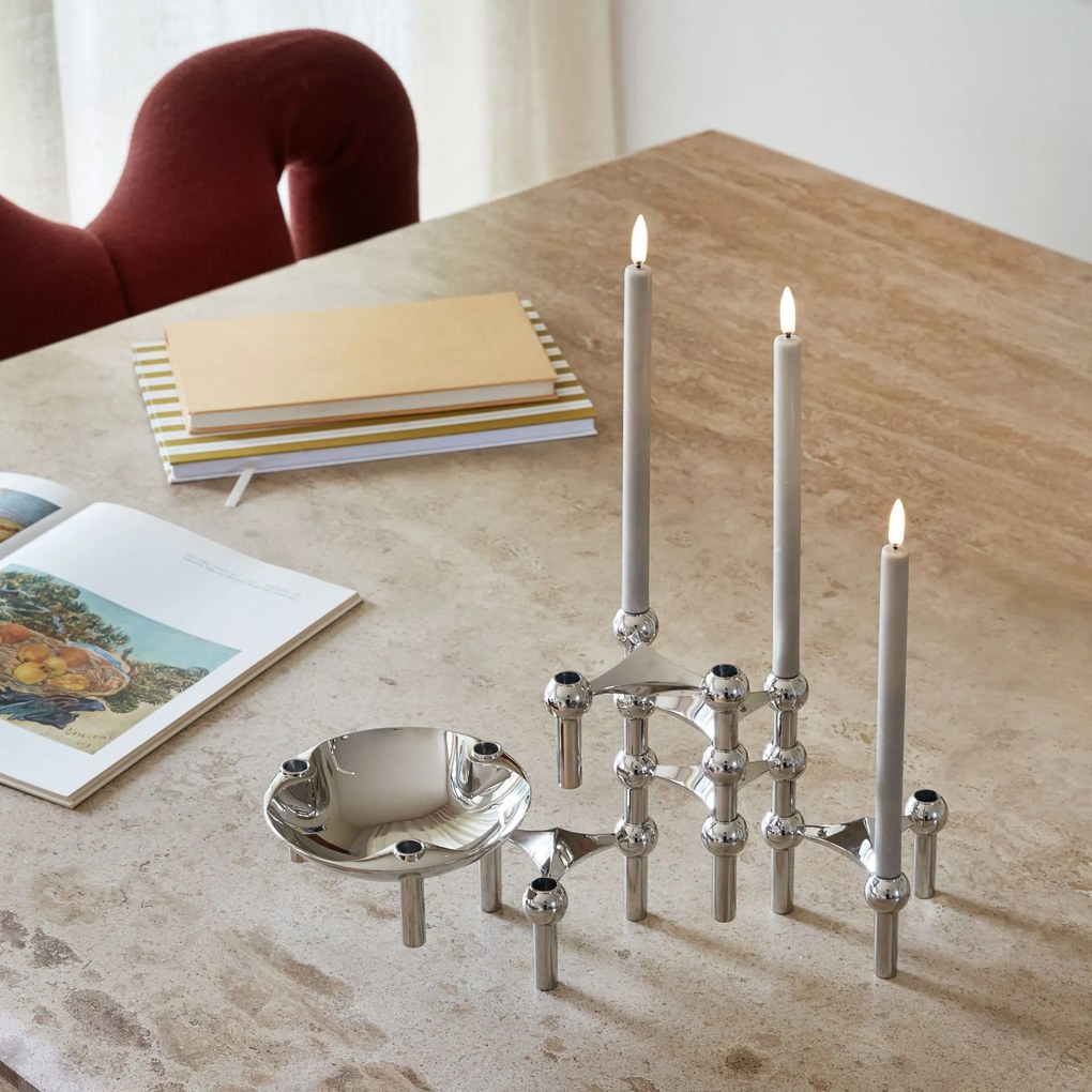 Stoff Nagel Voskové LED sviečky Sand – set 2 ks