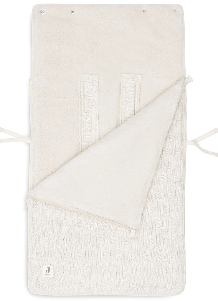 Fusak do autosedačky Grain Knit Oatmeal
