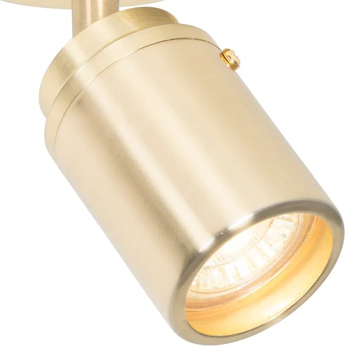 Moderné kúpeľňové bodové svetlo mosadz IP44 - Ducha