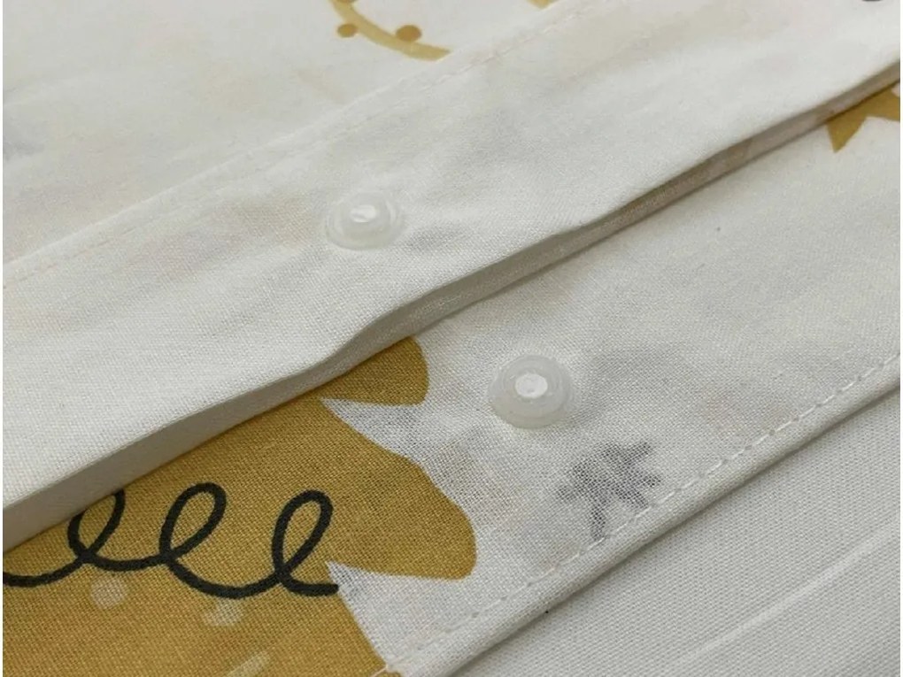 Bavlnené obliečky FROST & GOLD biele Rozmer obliečky: 70 x 90 cm | 140 x 200 cm