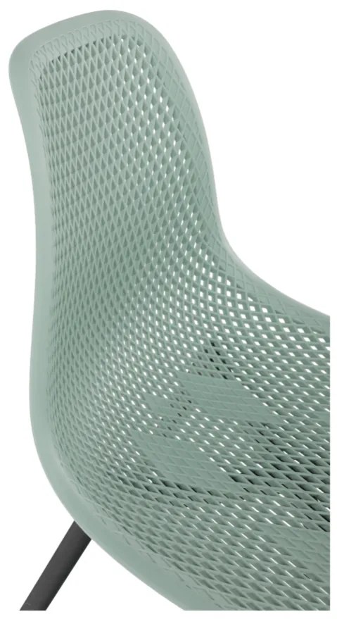 Jedálenská stolička TEGRA TYP 2 – plast, kov, viac farieb Zelená