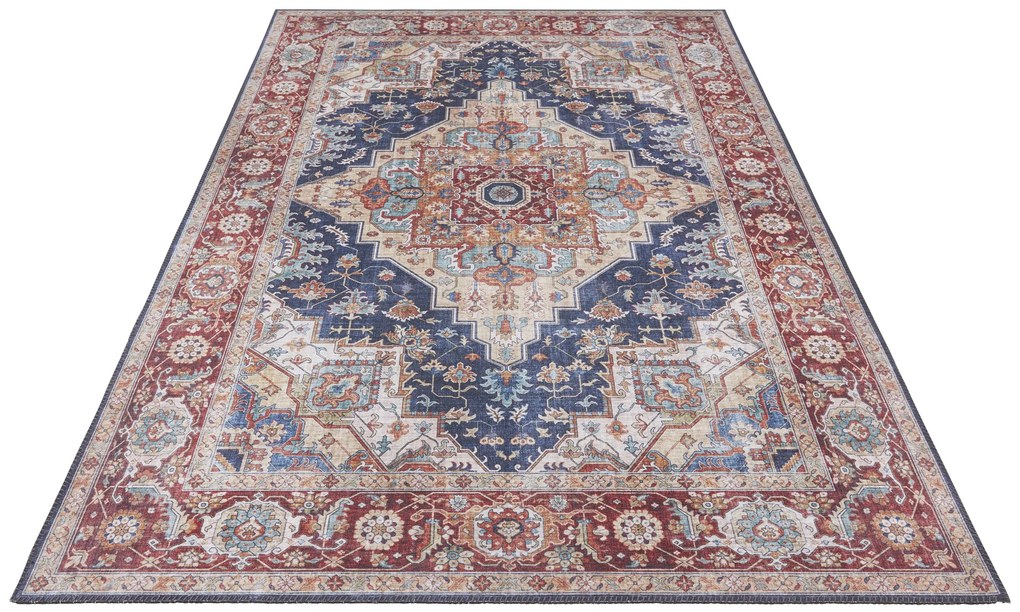 Hanse Home, Kusový koberec Asmar 104017 Indigo / Blue, 80x200, modrá, obývacia izba