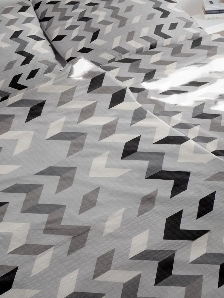 Polášek Krepové obliečky Šípky - 140 x 220 cm / 70 x 90 cm