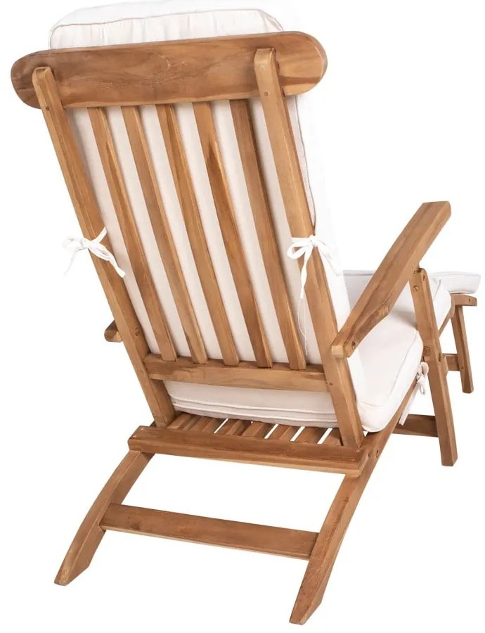 Biely bavlnený podsedák na exteriérové ležadlo House Nordic Arrecife