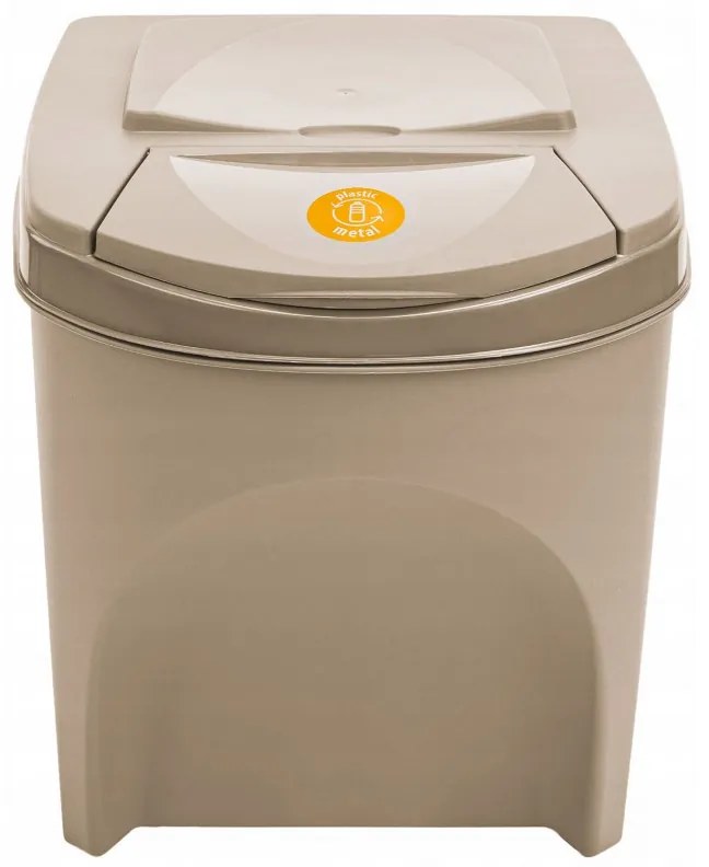 Prosperplast Sada 3 odpadkových košov, objem 3x25l
