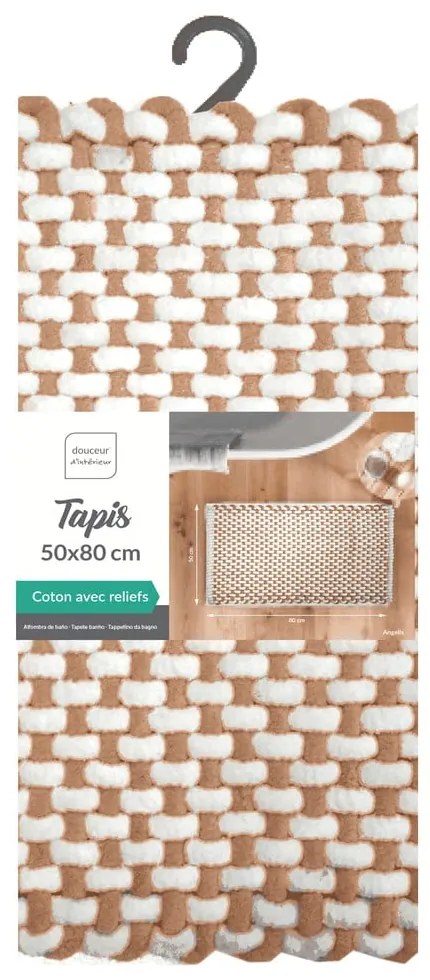 Kúpeľňová predložka v terakotovej farbe 50x80 cm Rafael – douceur d'intérieur