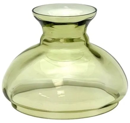 Petrolejová lampa MILADA 50 cm lesná zelená