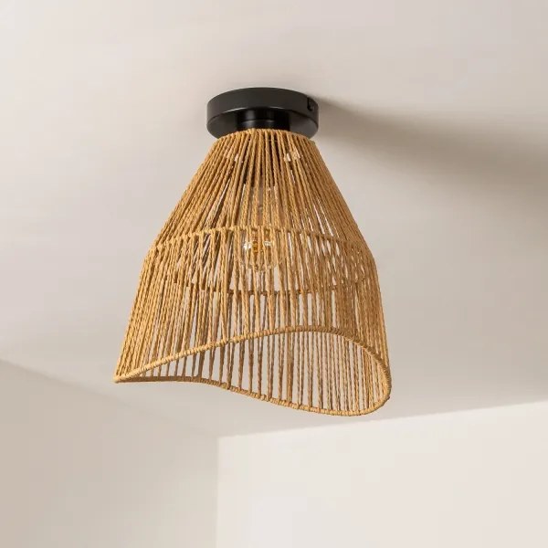 Brilagi - LED Prisadený luster CERIA BOHO 1xE27/40W/230V pr. 30 cm hnedá