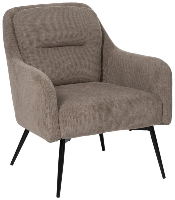 Taupe ženilkové kreslo Classic – Ixia