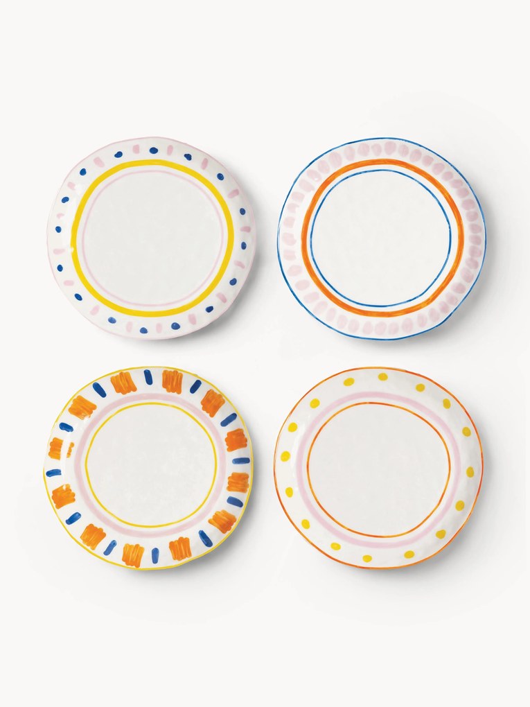 Porcelánové raňajkové taniere Boavista, 4 ks