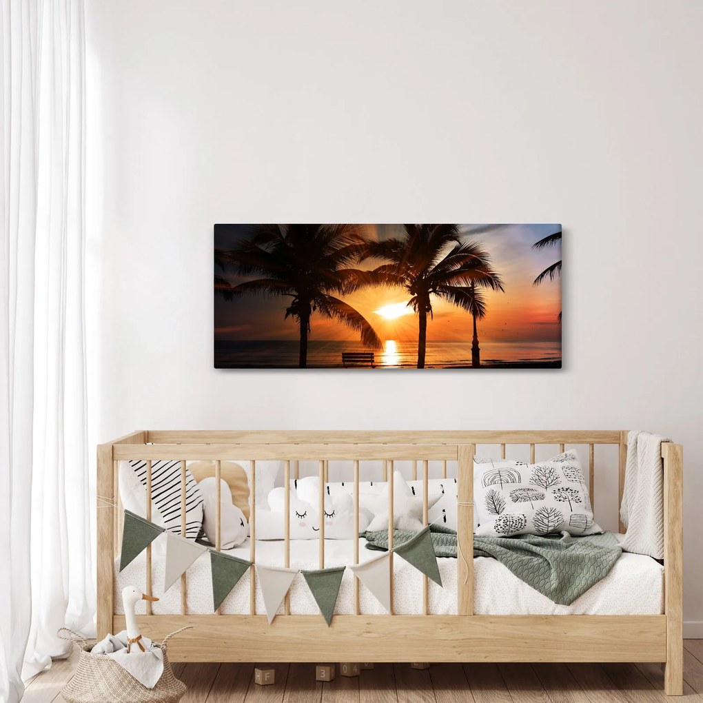 Obraz - Výhľad na more (120x50 cm)