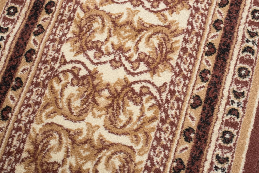 TA Koberec E950A HNEDÝ ATLAS PP Rozmer: 100x300 cm