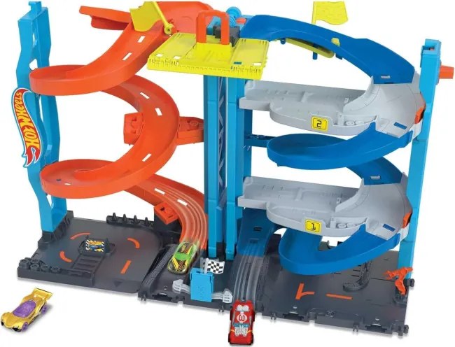 Pretekárska veža 2v1 Hot Wheels City Mattel HKX43