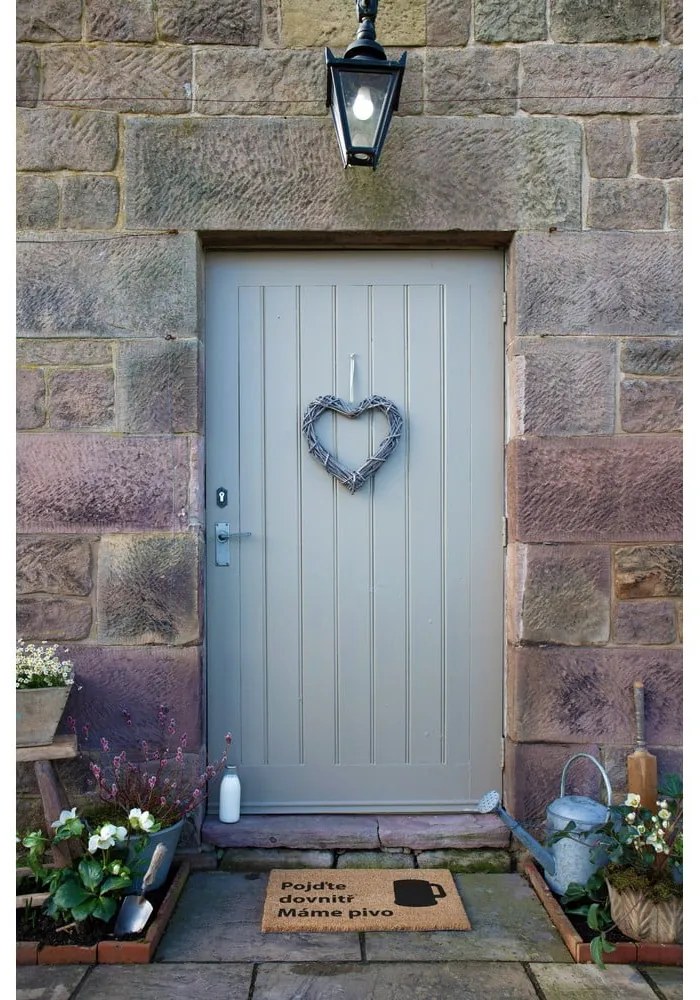 Rohožka z kokosového vlákna 40x60 cm Pivo – Artsy Doormats