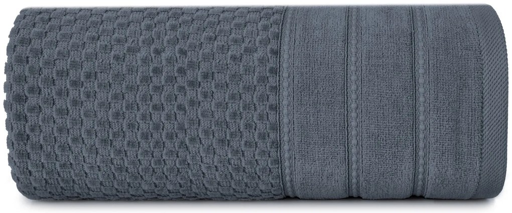 BAVLNENÝ UTERÁK ADORE 50X90 CM TMAVOSIVÁ